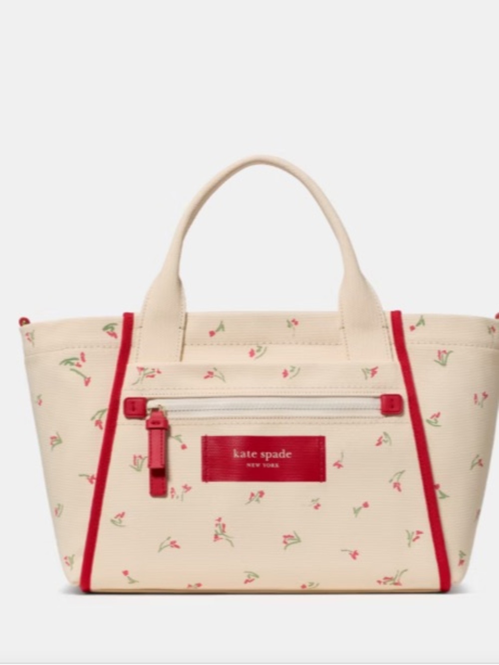 kate spade Dash Vibrant Buds Canvas Tote Bag
